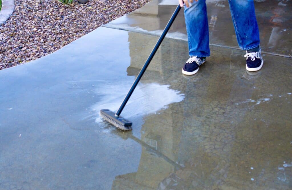 How To Clean Concrete Patio Without Killing Grass Cleanestor