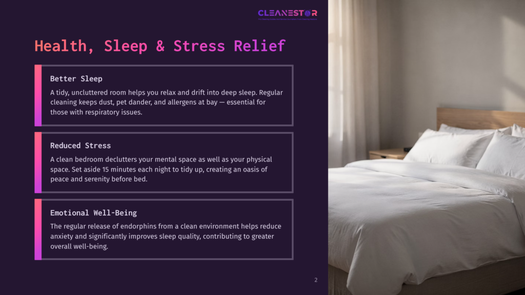 A Neatly Made Bed With Crisp White Linens And Plush Pillows In A Dimly Lit Bedroom, Suggesting A Peaceful And Clean Environment For Better Sleep And Stress Relief.