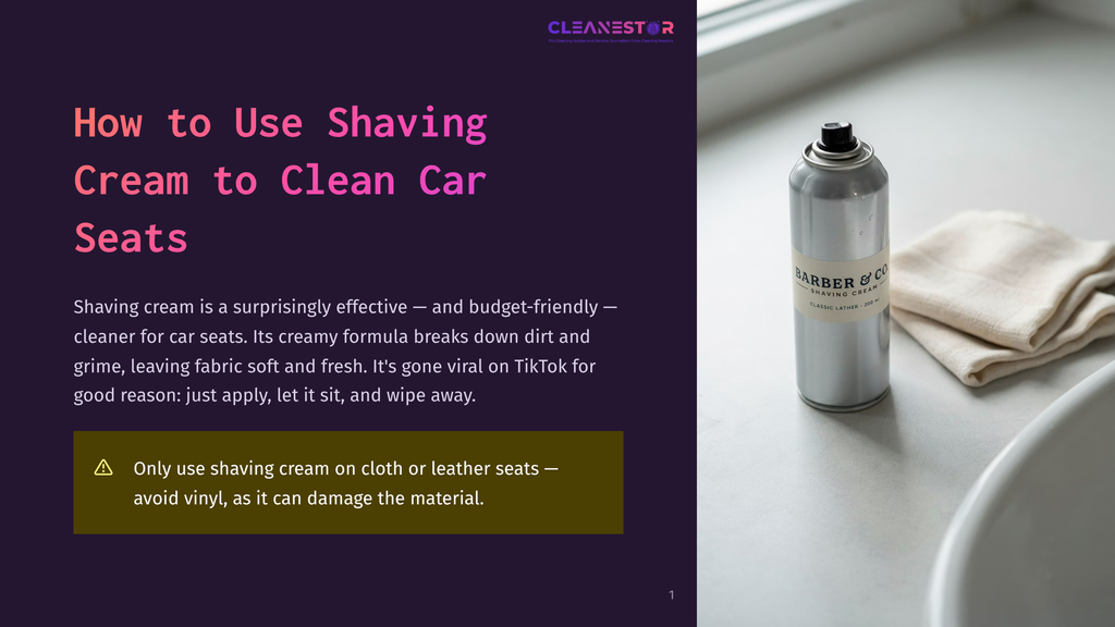 A Silver Can Of &Quot;Barber &Amp; Co Shaving Cream&Quot; Sits Next To A Folded Beige Cloth On A White Surface, With A Blurred Background Suggesting A Clean, Bright Environment.