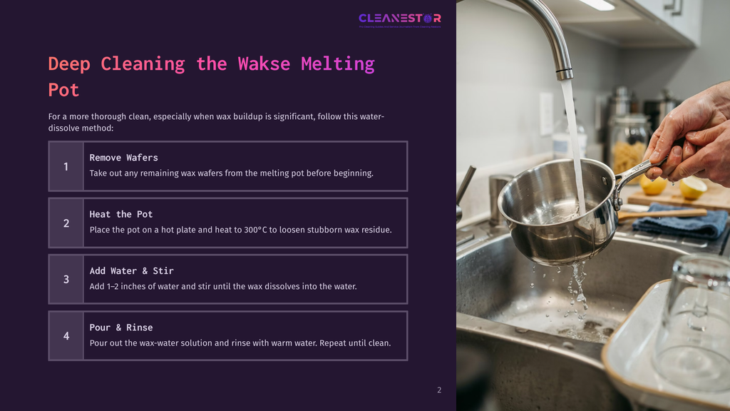 A Person'S Hands Are Shown Washing A Stainless Steel Pot In A Kitchen Sink. The Pot Is Being Rinsed Under Running Water From A Faucet, And There Are Lemons And A Glass In The Background.