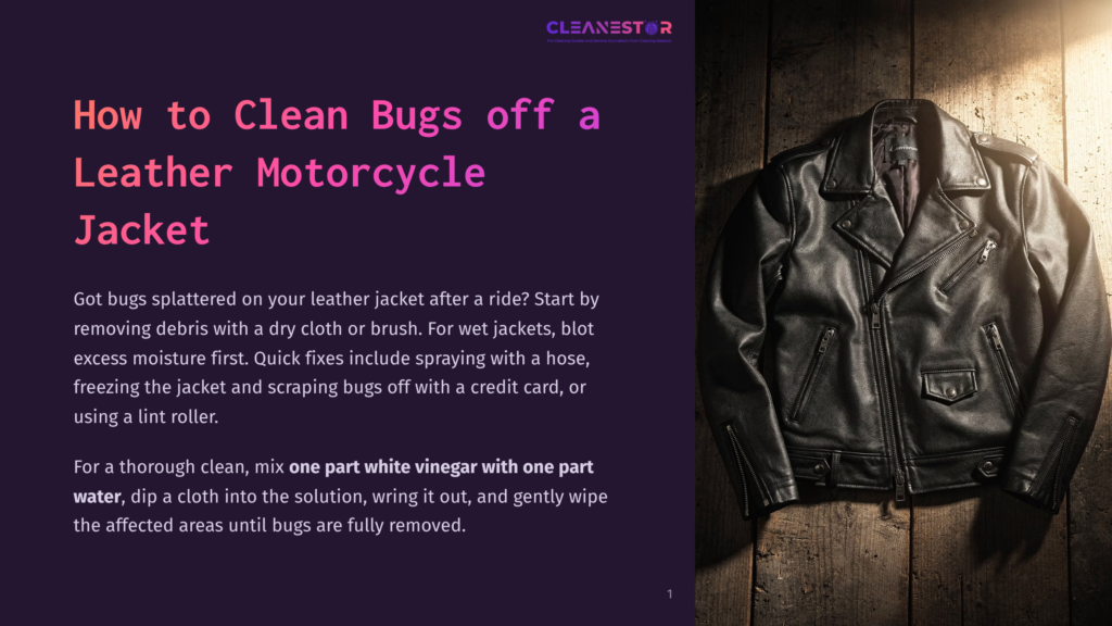 Black Leather Motorcycle Jacket With Zippers And A Collar, Laid Flat On A Rustic Wooden Surface. The Jacket Is The Focus, With The Background Providing A Textured, Dark Setting.