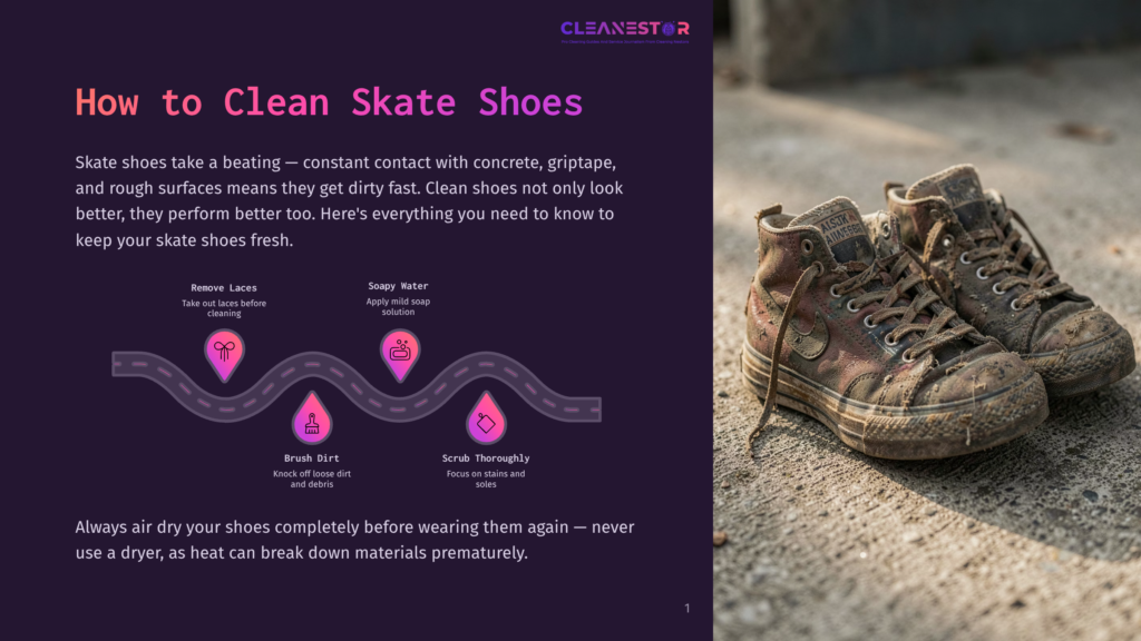 A Pair Of Very Dirty, Well-Worn High-Top Skate Shoes With Brown Canvas And White Soles Are Shown Up Close, Covered In Mud And Dirt, With A Dark Background.