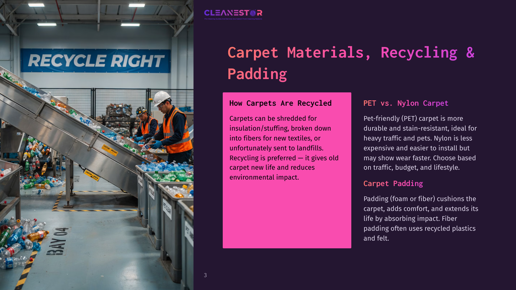 Recycling Plant With Workers Sorting Plastic Bottles On A Conveyor Belt, &Quot;Recycle Right&Quot; Sign Visible.