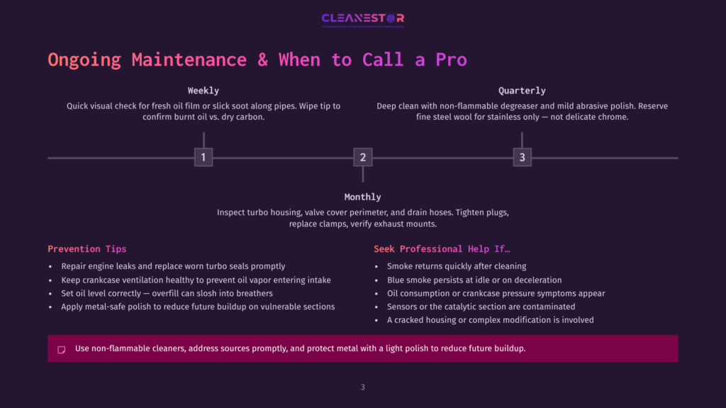 Cleanestor Maintenance Guide: Weekly, Monthly, And Quarterly Pro Tips For Keeping Your Pro Clean And Running Smoothly. Includes Prevention Tips And When To Seek Professional Help.