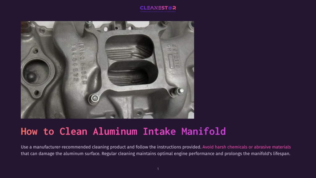Close-Up Of An Aluminum Intake Manifold With Visible Bolts And Intricate Metalwork, Showcasing Its Detailed Design And Polished Finish.