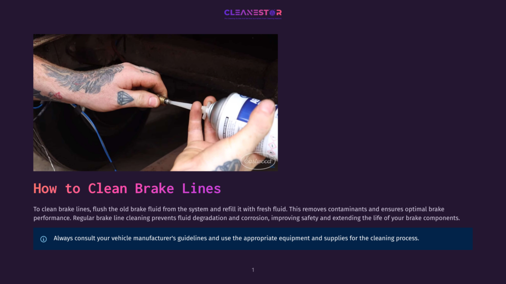 Close-Up Of A Person'S Hands Cleaning Brake Lines With A Spray Can Labeled &Quot;Eastwood.&Quot; The Process Involves Flushing Old Brake Fluid And Applying A Cleaning Solution To Ensure Optimal Brake Performance And Safety.
