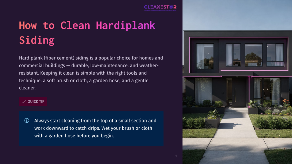 1 How To Clean Hardiplank Siding Modern Black House With Geometric Windows And Hardie Plank Siding, Showcasing A Clean And Contemporary Architectural Design With Lush Landscaping.