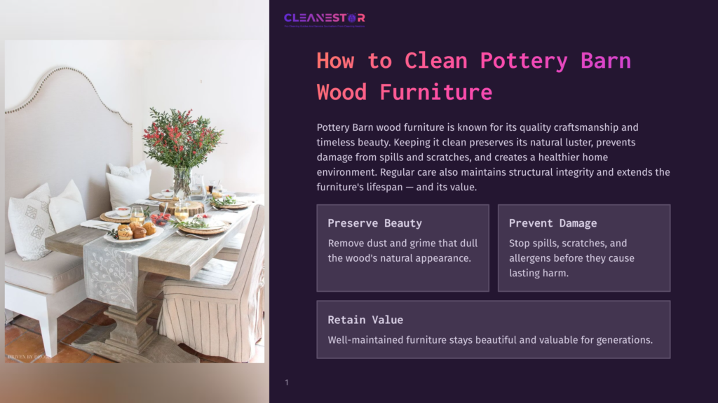 A Pottery Barn Wood Dining Table Set With Plates, Cutlery, And A Floral Centerpiece Is Elegantly Arranged In A Bright, Sunlit Dining Room With A Large Upholstered Bench.