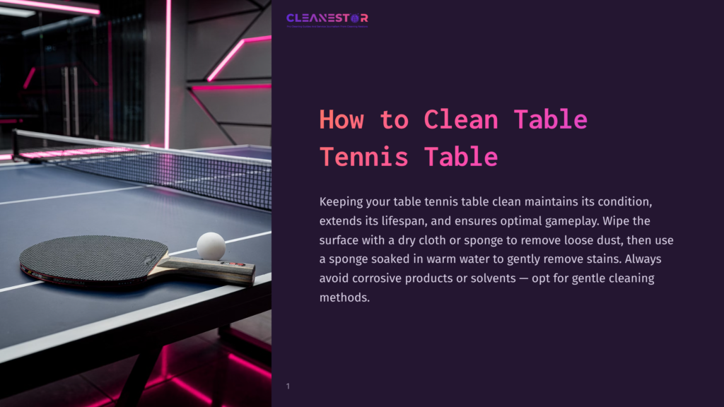 A Close-Up Of A Ping Pong Paddle And Ball Resting On A Blue Table Tennis Table, With A Net In The Background. The Image Highlights The Equipment For Playing Table Tennis.