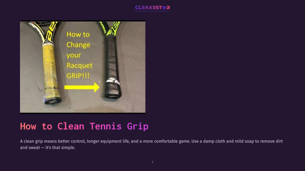 Two Tennis Rackets Side By Side With A Yellow Arrow Pointing To The Right, Text Overlay Reading &Quot;How To Change Your Racket Grip!!