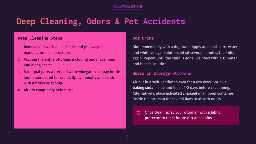 3 Deep Cleaning Odors And Pet Accidents 3 Deep Cleaning Odors And Pet Accidents