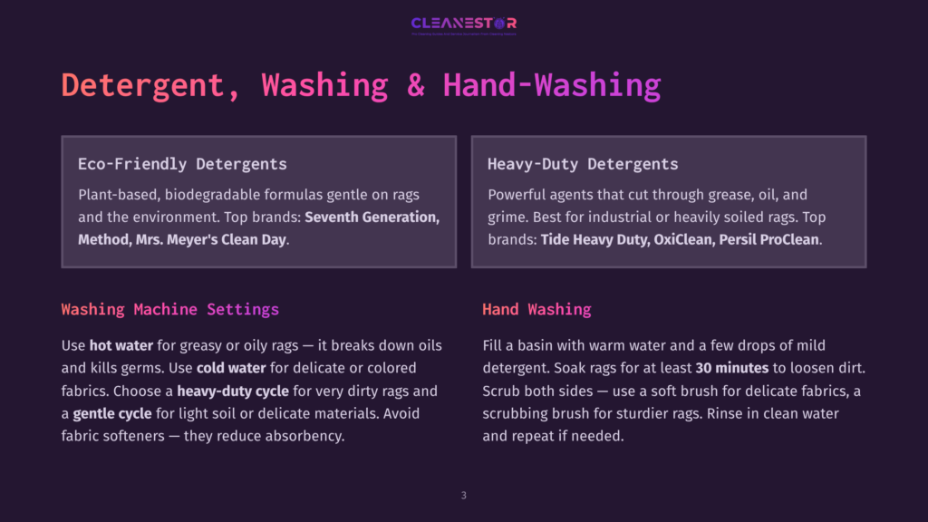 3 Detergent Washing And Hand Washing Detergent, Washing &Amp; Hand-Washing Guide With Sections On Eco-Friendly And Heavy-Duty Detergents, And Washing Machine And Hand Washing Tips.