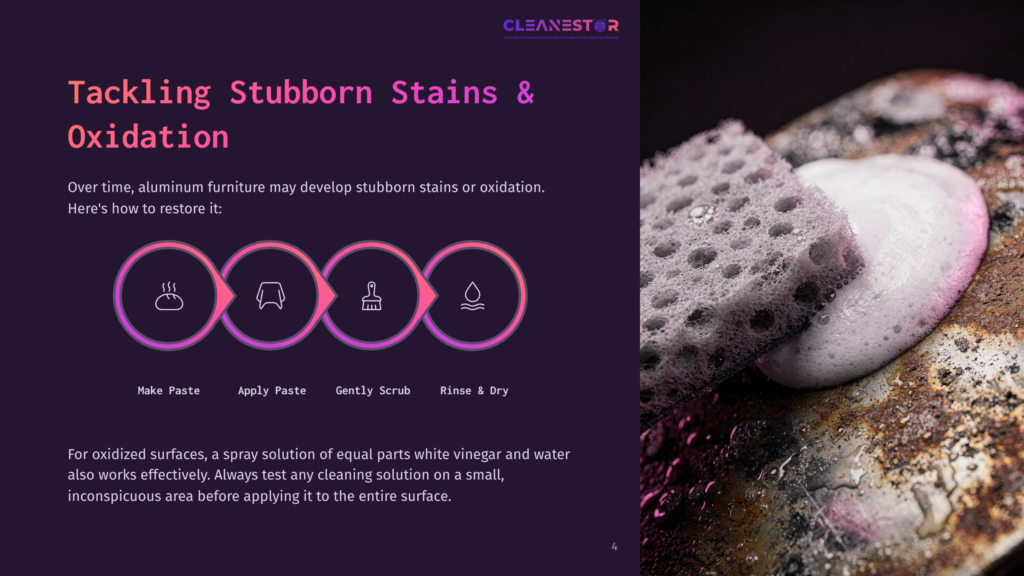 A Close-Up Image Of A Sponge And A Steel Wool Pad On A Rusted Metal Surface, Illustrating The Process Of Tackling Stubborn Stains And Oxidation.