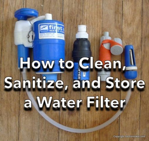 How To Clean A Sawyer Water Filter How To Clean A Sawyer Water Filter