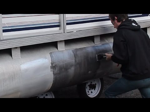 How To Clean And Polish Aluminum Pontoons On A Boat How To Clean And Polish Aluminum Pontoons On A Boat