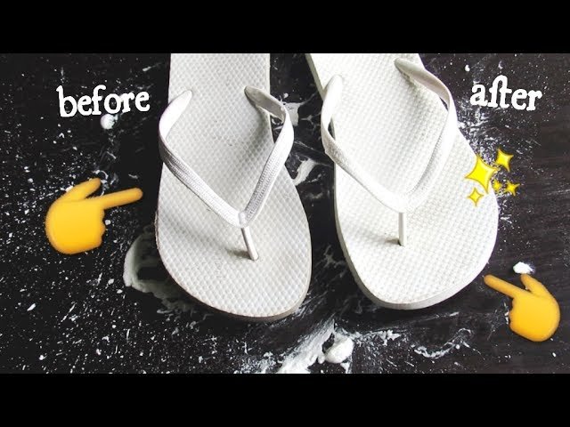 How To Clean Foam Flip-Flops