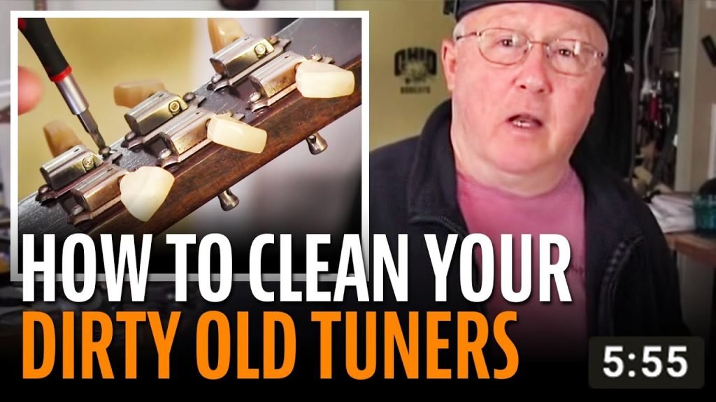 How To Clean Guitar Tuners