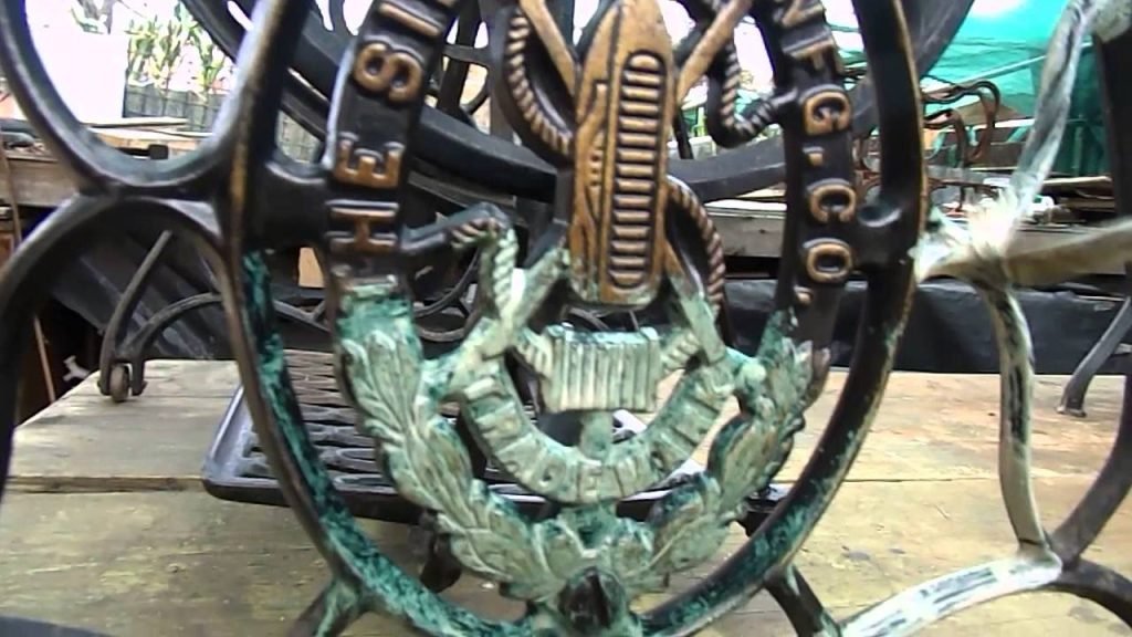 How To Clean The Treadle Sewing Machine Base