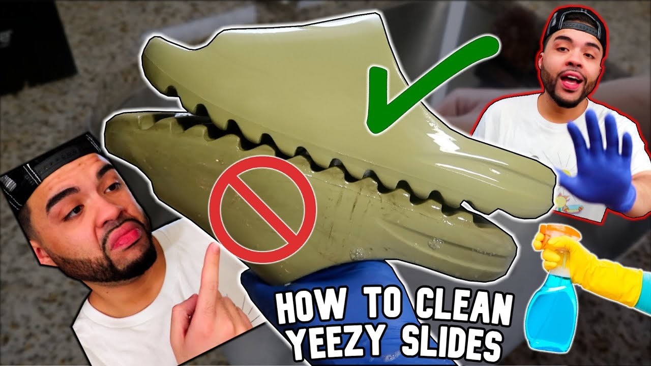 How To Clean Yeezy Slides At Home | Cleanestor