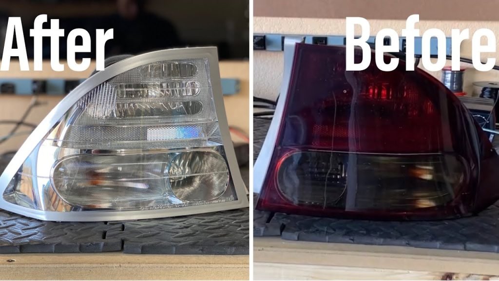 How To Make Red Tail Lights Clear How To Make Red Tail Lights Clear