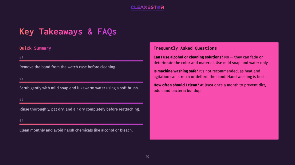 10 Key Takeaways And Faqs 9