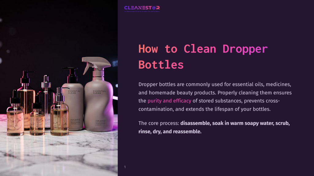 1 How To Clean Dropper Bottles 1 How To Clean Dropper Bottles
