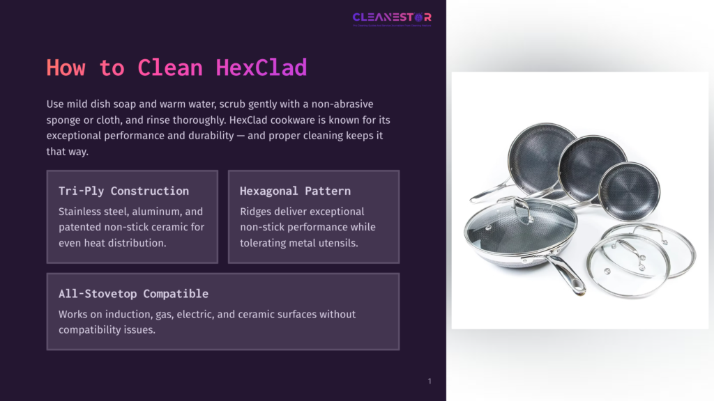 A Set Of Hexclad Cookware, Including Frying Pans And Lids, With Their Distinctive Hexagonal Pattern, Is Displayed On A Clean White Background.