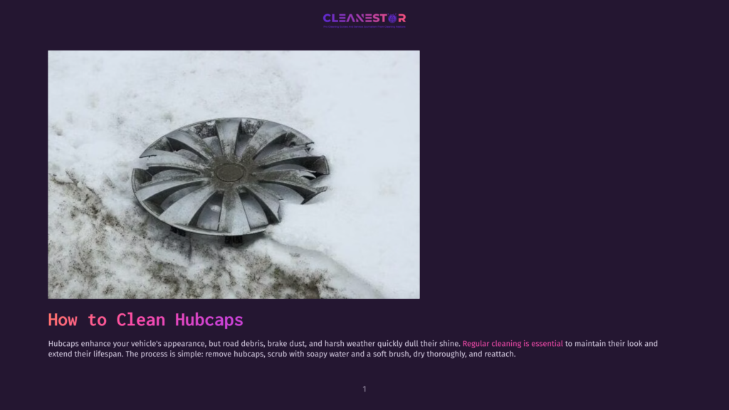 1 How To Clean Hubcaps A Dirty, Gray Hubcap Covered In Snow And Dirt Sits On The Ground, Highlighting The Need For Cleaning Hubcaps To Maintain Vehicle Appearance.