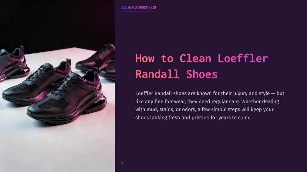 Three Pairs Of Black Loeffler Randall Shoes On A White Surface With A Purple Background. The Shoes Are Stylish And Have A Sleek Design.