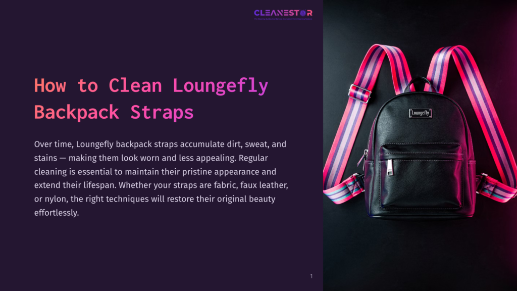 A Sleek Black Loungefly Backpack With Red And Pink Straps Displayed On A Dark Background, Showcasing Its Pristine Condition.
