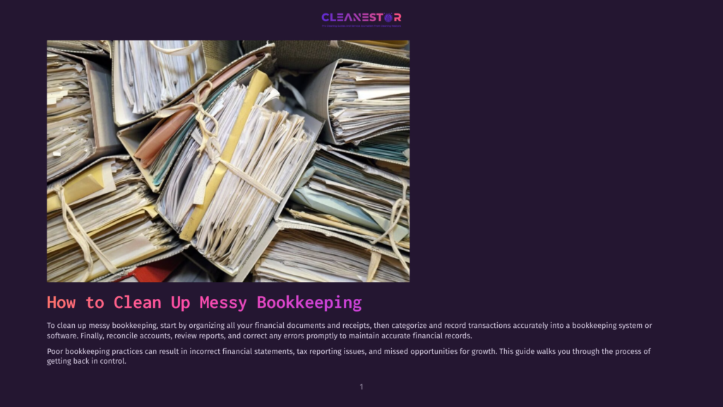 A Messy Pile Of Old Financial Documents And Folders, Tied With String, Suggesting Disorganization And The Need For Bookkeeping Cleanup.