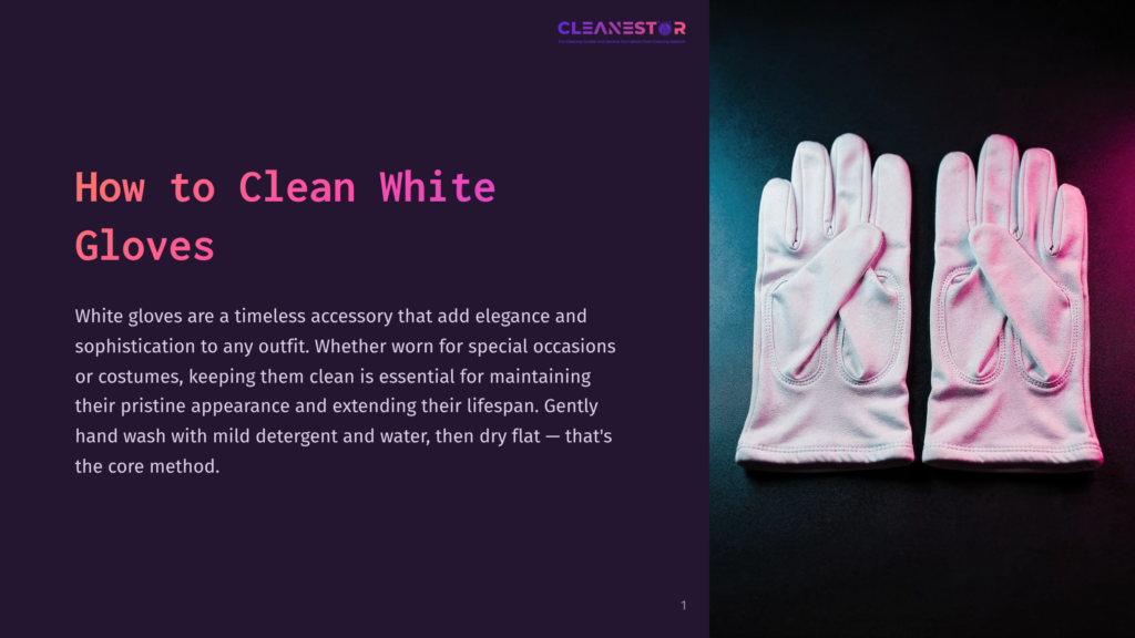 A Close-Up Of A Pair Of Pristine White Gloves With A Subtle Pink Hue Rests Against A Dark Background, Emphasizing Their Elegance And Sophistication.