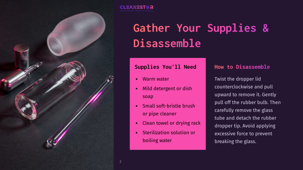 2 Gather Your Supplies And Disassemble 2 Gather Your Supplies And Disassemble