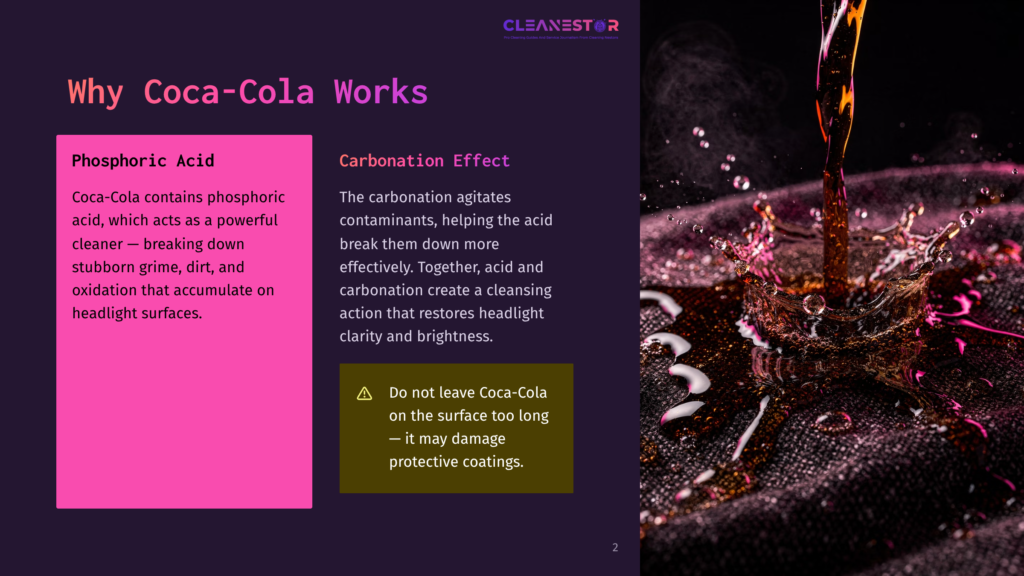 Coca-Cola Pours From A Bottle In A Dark Room, Creating A Dramatic Splash With Vibrant Pink And Yellow Hues, Demonstrating Its Carbonation Effect.