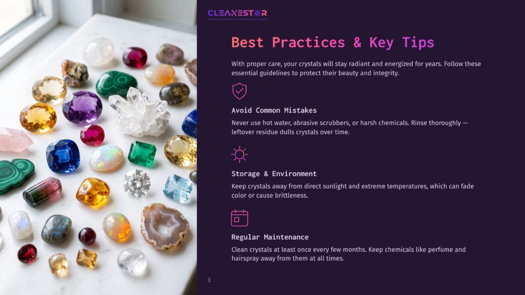 A Collection Of Polished, Colorful Crystals And Gemstones, Including Amethyst, Malachite, And Opal, Are Artfully Arranged On A Textured White Surface, With A Subtle Light Source Highlighting Their Facets.