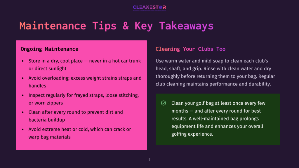 5 Maintenance Tips And Key Takeaways 10 5 Maintenance Tips And Key Takeaways 10