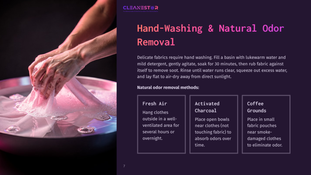 Hands Gently Wash Pink Fabric In A Basin Of Soapy Water, Demonstrating Hand-Washing Techniques For Delicate Fabrics. The Image Highlights The Natural Odor Removal Methods Of Hand-Washing Clothes.