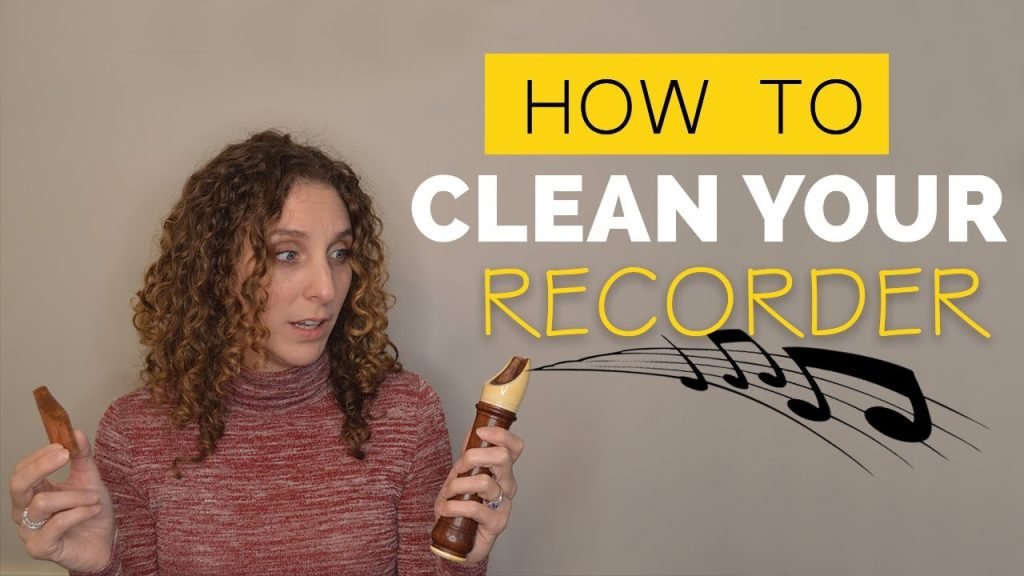 How To Clean A Recorder Instrument