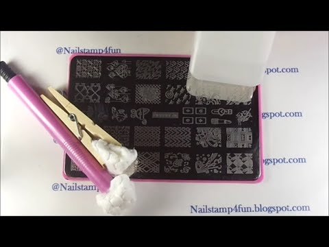 How To Clean A Stamping Plate