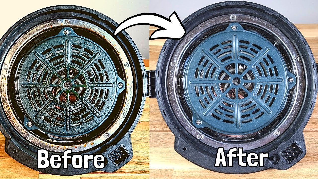 How To Clean Air Fryer Lid Instant Pot | Cleanestor