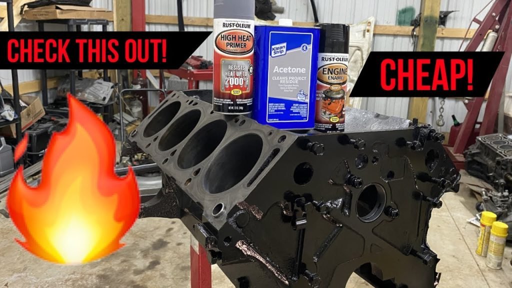 How To Clean An Engine Block For Paint