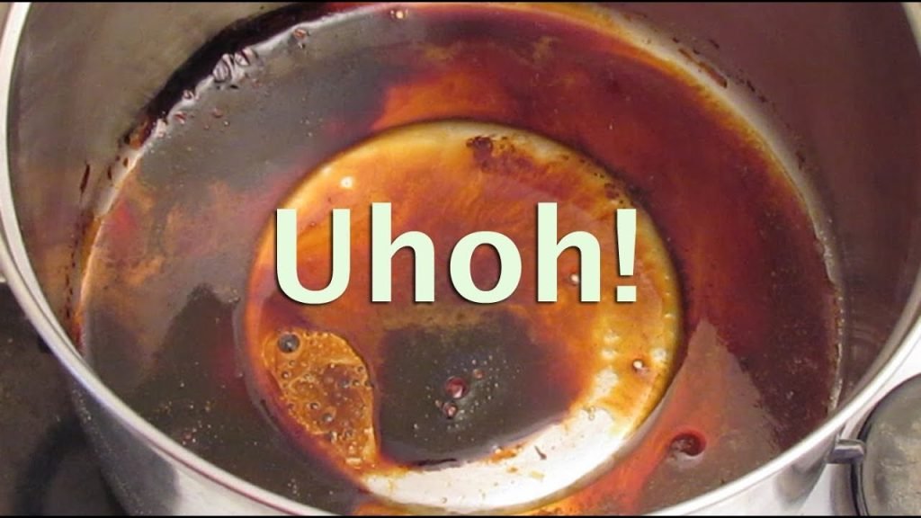 How To Clean Burnt Sugar From A Pan