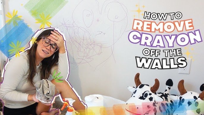 How To Clean Colored Pencils Off Walls