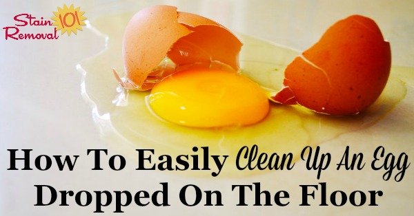 How To Clean Eggs Off The Floor