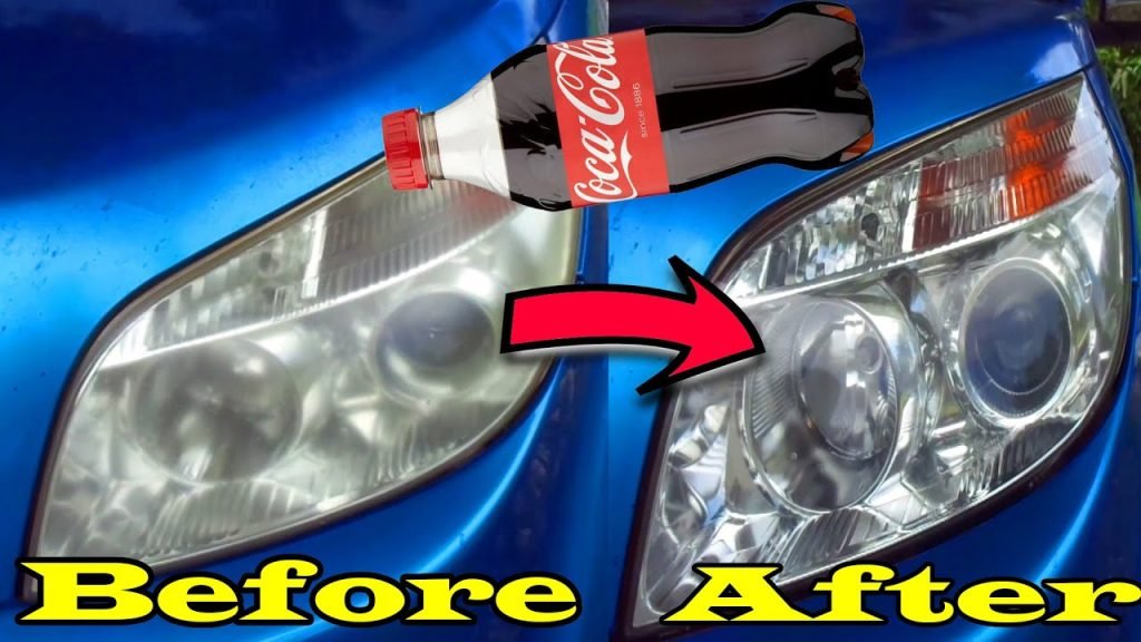 How To Clean Headlights With Coca Cola How To Clean Headlights With Coca-Cola