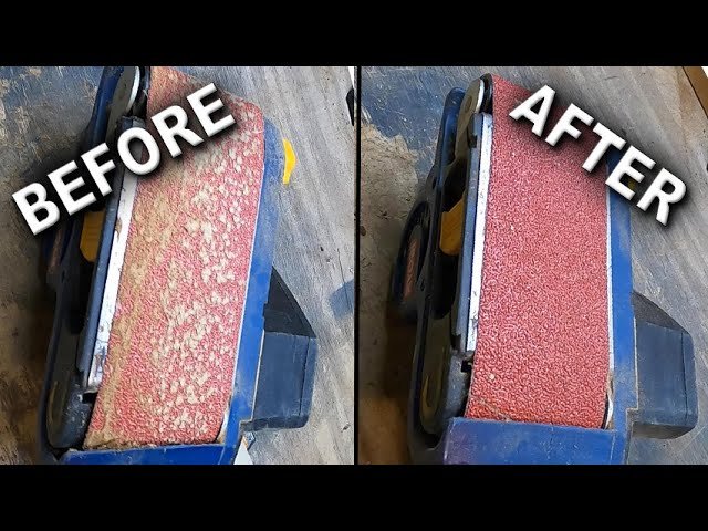 How To Clean Sandpaper