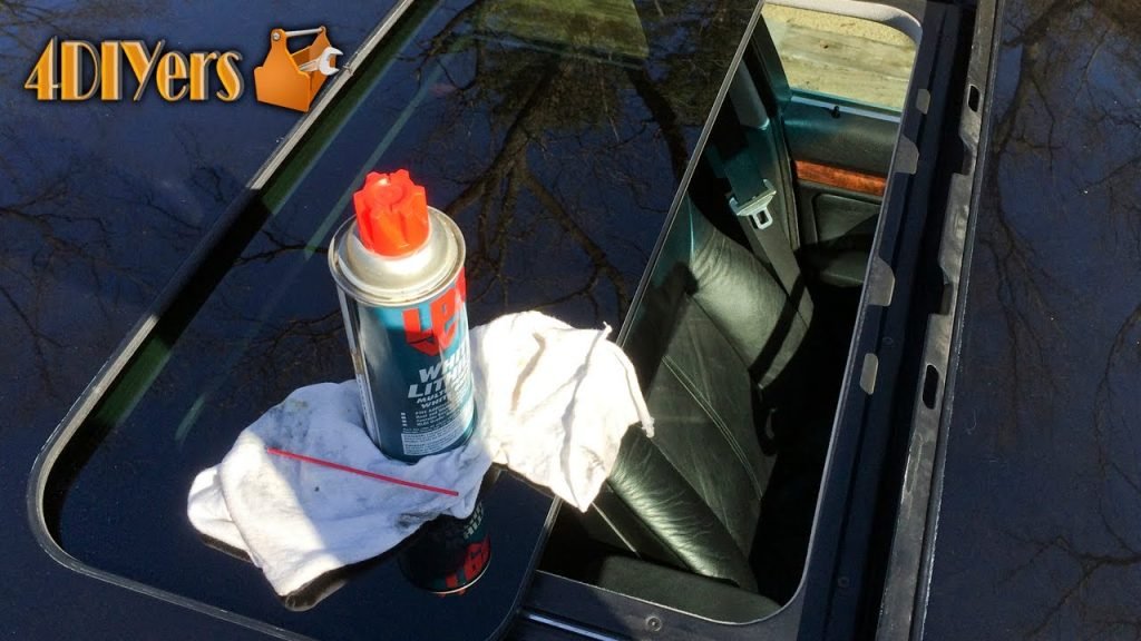 How To Clean Sunroof Tracks