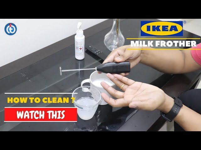 How To Clean The Frother How To Clean The Frother