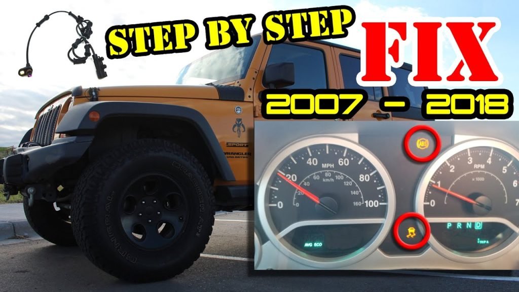 How To Clean The Wheel Speed Sensor On Jeep Wrangler How To Clean The Wheel Speed Sensor On Jeep Wrangler