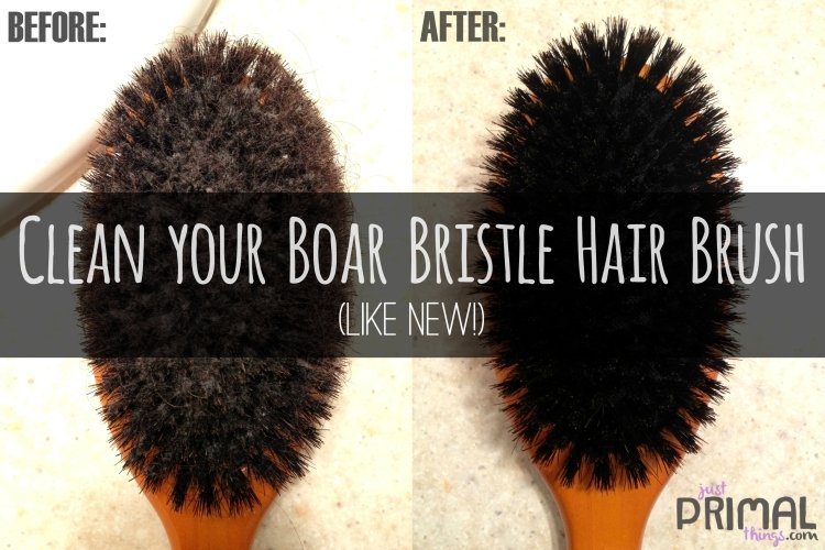 How To Clean Wooden Boar Bristle Brush